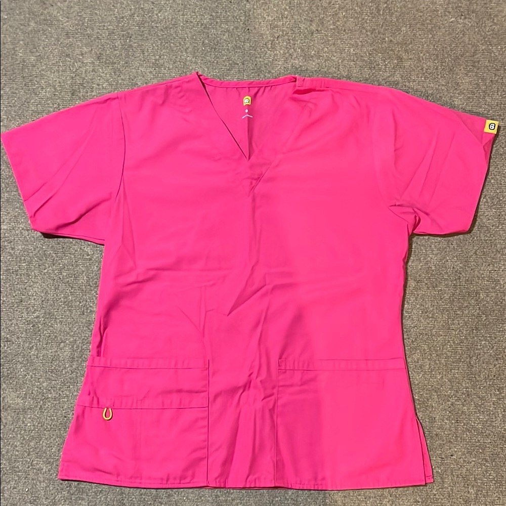 Women's Pink Scrub Set